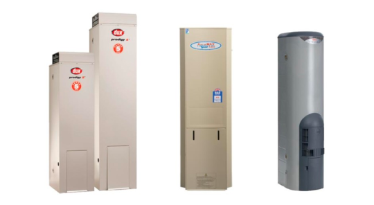 Gas Storage Hot Water Heater Tank Systems. Thermann, Rheem, Dux, Rinnai and Aquamax